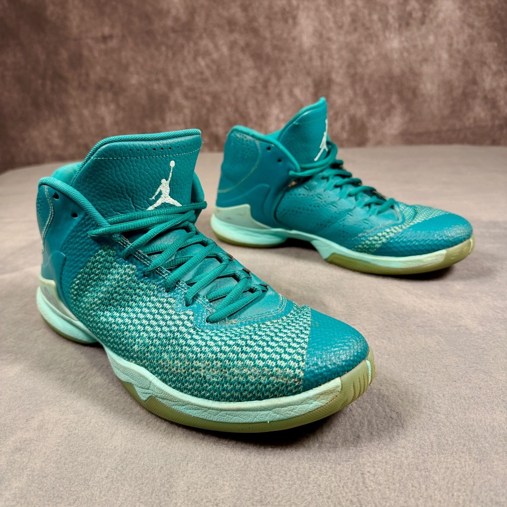 Jordan Super Fly 4 Teal Green Basketball Shoes 768929-305 Mens 10.5